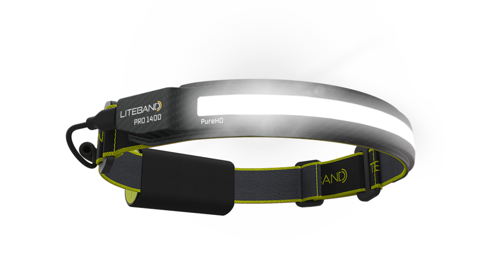 PRO 1400 PureHD™ Wide Beam Rechargeable Headlamp
